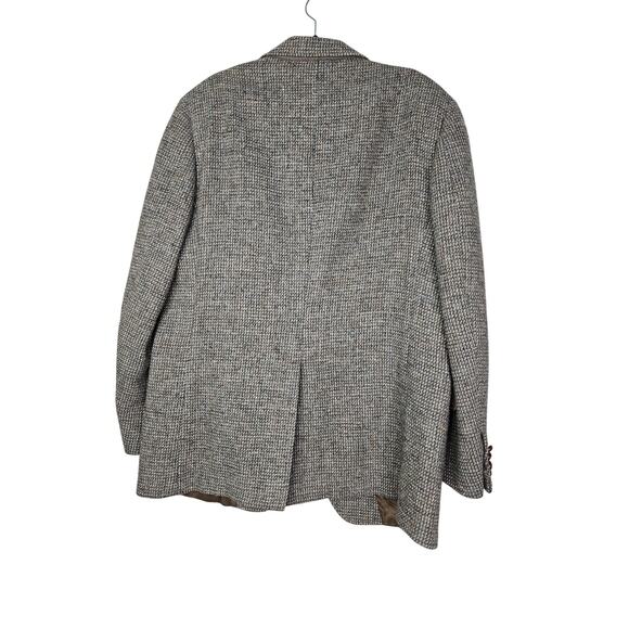 Vintage Harris Tweed Cricketeer 44 Scottish Wool Union Made Academia Classic - Picture 2 of 4